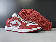 Air Jordan 1 Low Gym Red White 553558-611 - 5