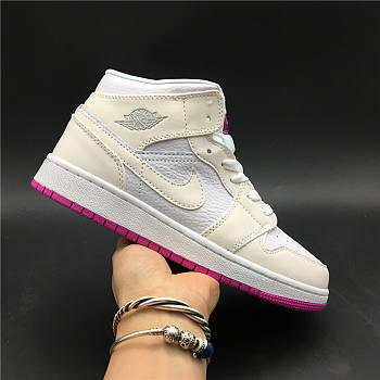 Air Jordan 1 ”White pink 555112