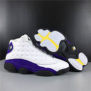 Jordan 13 Lakers Rivals white purple 414571-105 - 3