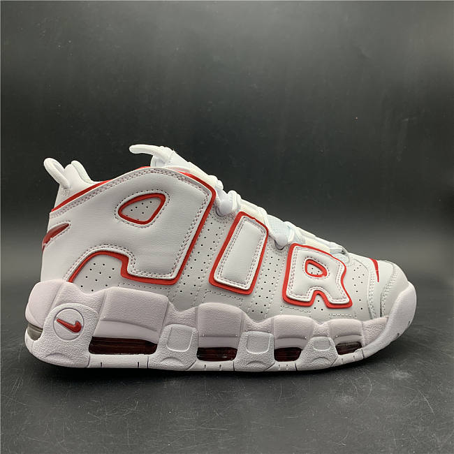 Nike Air More Uptempo white and red 415082-108 - 1