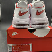 Nike Air More Uptempo white and red 415082-108 - 5