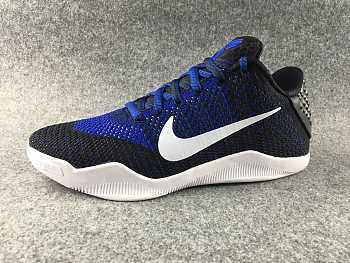 Nike Kobe 11 Elite Edition Black Blue White 822675-014