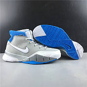 Nike KoBe ZK1 White Gray Blue USA AQ2728-001 - 4