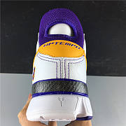 Nike Kobe 1 White Purple Yellow Co-branded AQ2728-101 - 2
