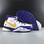 Nike Kobe 1 White Purple Yellow Co-branded AQ2728-101 - 5