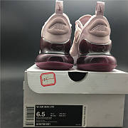 Nike Air Max 270 Pink Grey Burgundy AH6789-601 - 5