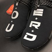 Adidas NMD HU Pharrell NERD Full Black BB7603 - 6