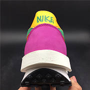 Nike Sacai LDWAFFLE Pink Green & Yellow BV0073-001 - 2