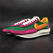 Nike Sacai LDWAFFLE Pink Green & Yellow BV0073-001 - 1