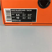 Nike Blazer Mid sacai Black Grey - BV0072-002 - 4