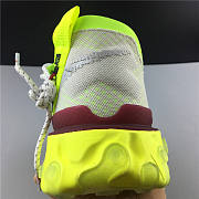 Nike React Runner ISPA Platinum Tint Volt Glow Team Red CT2692-002 - 3