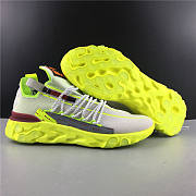 Nike React Runner ISPA Platinum Tint Volt Glow Team Red CT2692-002 - 4
