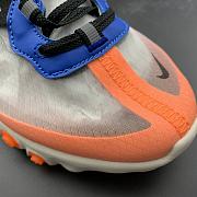 Nike React Element 87 Thunder Blue/Total Orange AQ1090-004  - 6