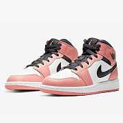 Air Jordan 1 Mid Pink Quartz 555112-603 - 4