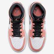 Air Jordan 1 Mid Pink Quartz 555112-603 - 6