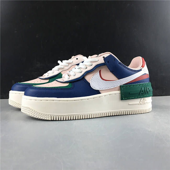 Nike Air Force 1 Blue and Green Cl0919-101 - 1
