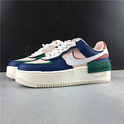Nike Air Force 1 Blue and Green Cl0919-101 - 1