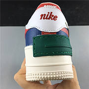Nike Air Force 1 Blue and Green Cl0919-101 - 6