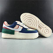 Nike Air Force 1 Blue and Green Cl0919-101 - 5