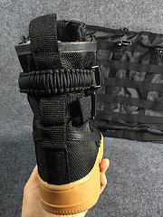 Nike Air Force 1 High-Top Boots Black Gum Light 859202-009 - 4