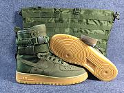 Nike Air Force Boots BlackGum Olive Green Brown 859202-339  - 6