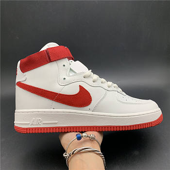 Nike Air Force 1 White University Red 743546-100