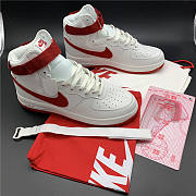 Nike Air Force 1 White University Red 743546-100 - 2