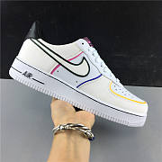Nike Air Force 1 AF1 Day of the Dead Reflective CT1138-100 - 1