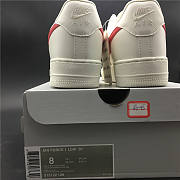 Nike Air Force 1 Low White and Red 315122-126 - 2