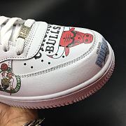 Nike Air Force 1 Mid Supreme NBA White AQ8017-100 - 4