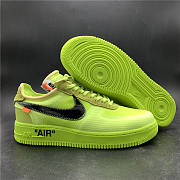 Nike Air Force 1 Low Off-White Volt AO4606-700 - 2