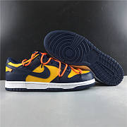 Nike Dunk Low Off-White Gold Midnight Navy CT0856-700 - 5