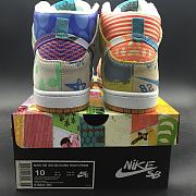 Nike SB Dunk High Thomas Campbell What the Dunk 918321-381 - 2