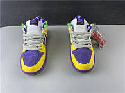 Nike SB Dunk Low Pro IW Purple Yellow 318403-137  - 4