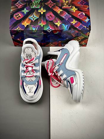 Louis Vuitton Archlight Sneaker Pink and Blue