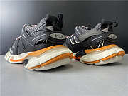 Balenciaga Track Trainers Black White Orange - 2
