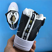 Nike Air Force 1 Mid Utility White Black 804609-103  - 3