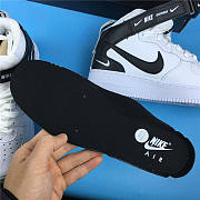 Nike Air Force 1 Mid Utility White Black 804609-103  - 6