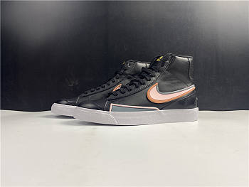 Nike Blazer Mid Black Orange DC1746-001