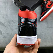 Air Jordan 1 Mid Hot Punch Black BQ6472-600  - 4