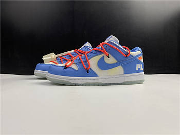Off-White x Nike Dunk Low White Blue CT0856-403 