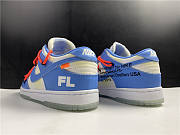 Off-White x Nike Dunk Low White Blue CT0856-403  - 2