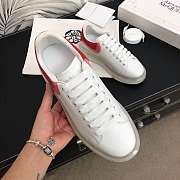 Alexander McQueen Oversized Clear Sole Lust Red  - 4