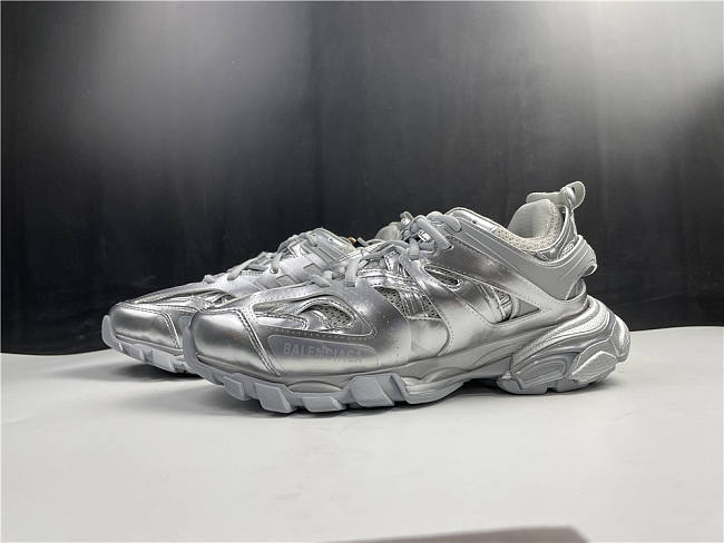 Balenciaga Track Sneaker Full Silver Metallic 542023 W2FS3 8100 - 1