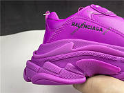 Balenciaga Triples S Clear Sole Purple Red 524039 W2FA1 9016 - 4