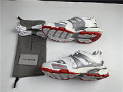 Balenciaga Track Sneaker White Gray Red 542023 W3DB2 7663 - 2