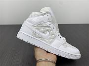Air Jordan 1 Mid Quilted White DB6078-100 - 3
