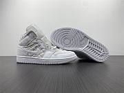 Air Jordan 1 Mid Quilted White DB6078-100 - 4