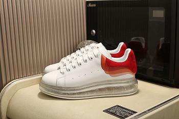 Alexander McQueen Oversized Clear Sole Lust Red 