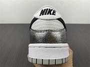 Nike Dunk Low Features Silver Cracked DO5882-001 - 2
